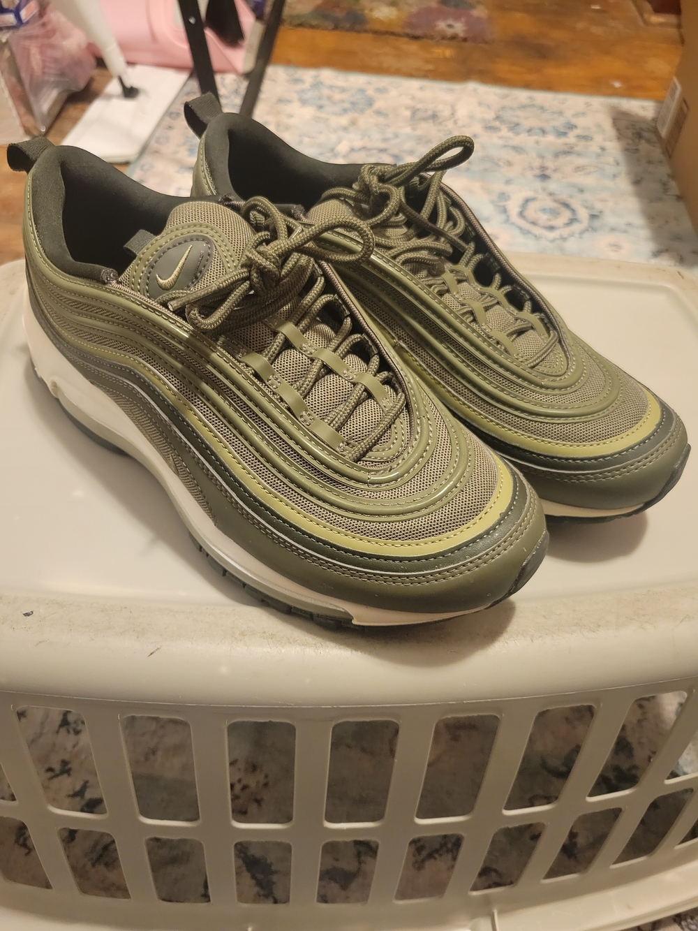 Nike Air Max 97 Olive Green Sneakers